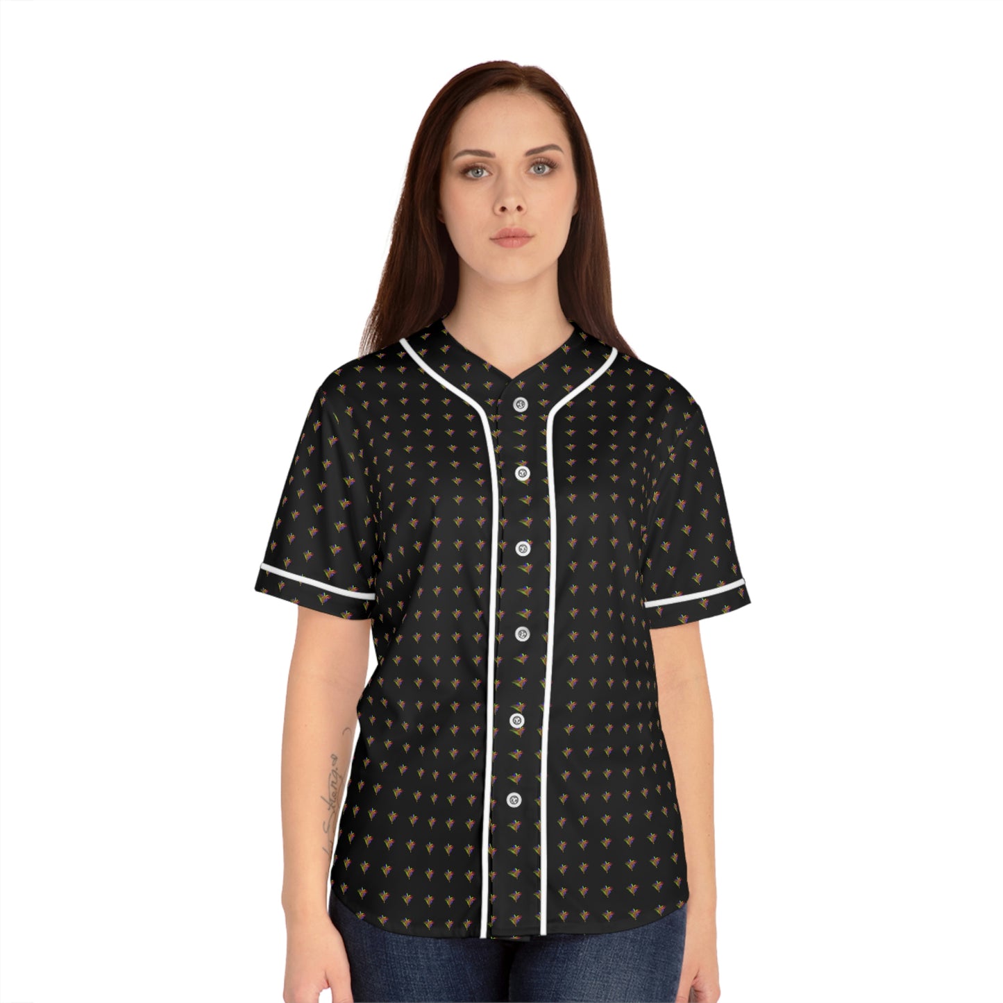 Women's Baseball Jersey (AOP)