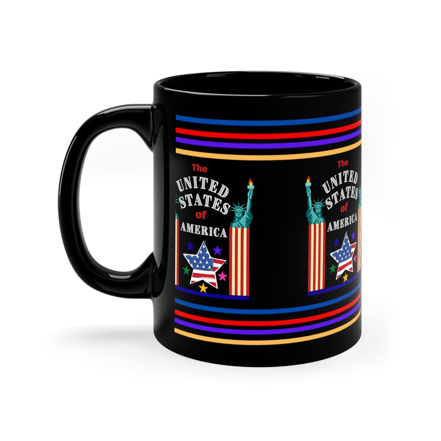 Black Coffee Mug, 11oz - Beluucci.com