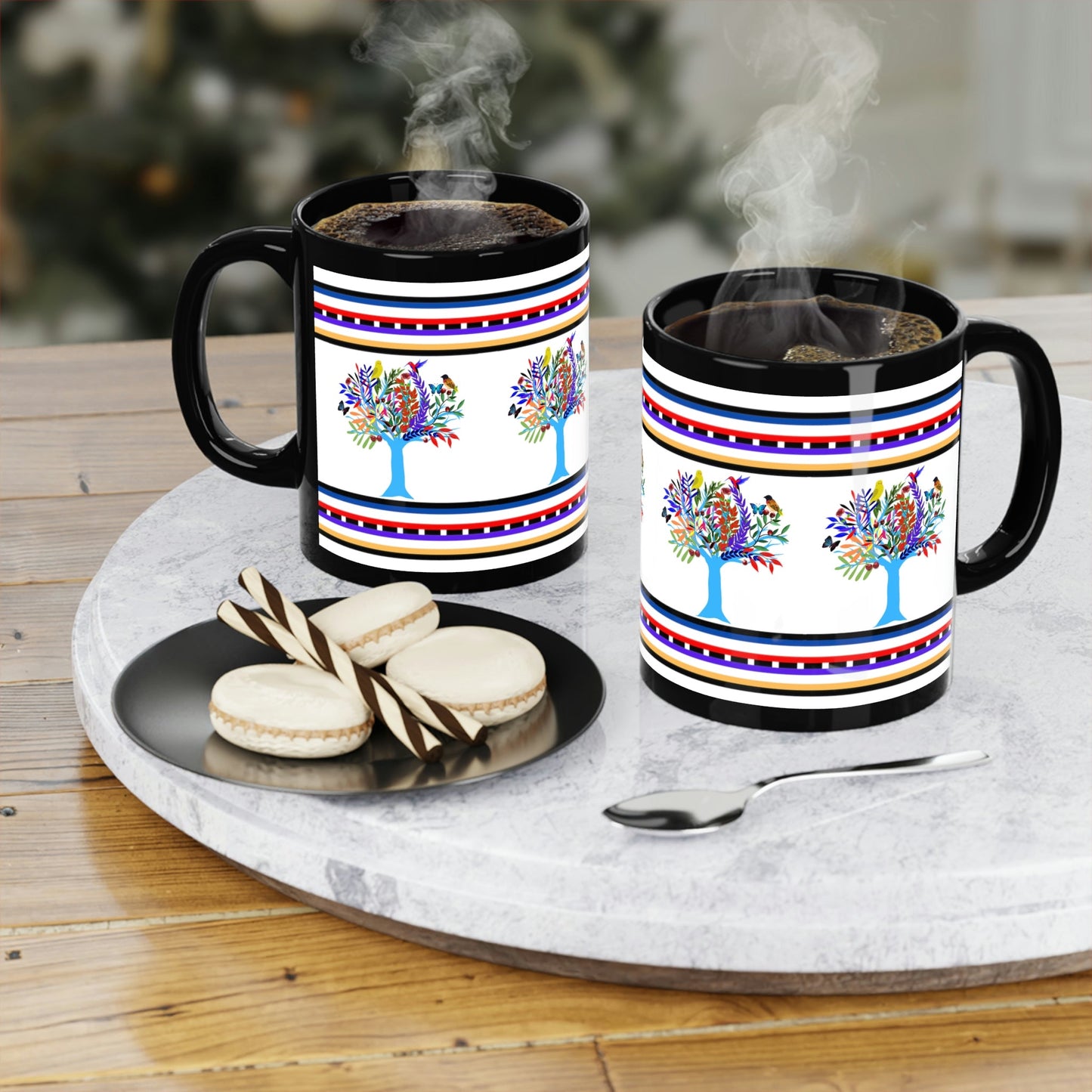 Black Coffee Mug, 11oz - Beluucci.com