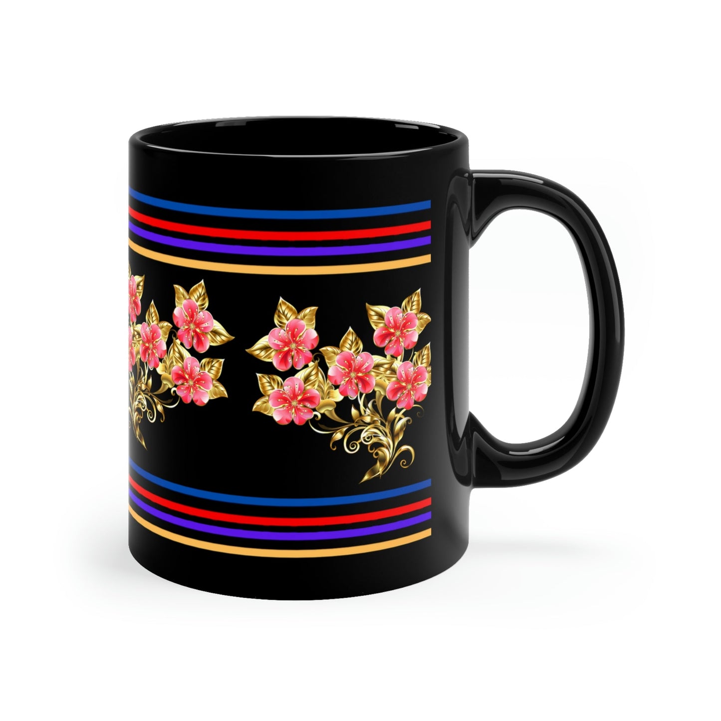 Black Coffee Mug, 11oz - Beluucci.com