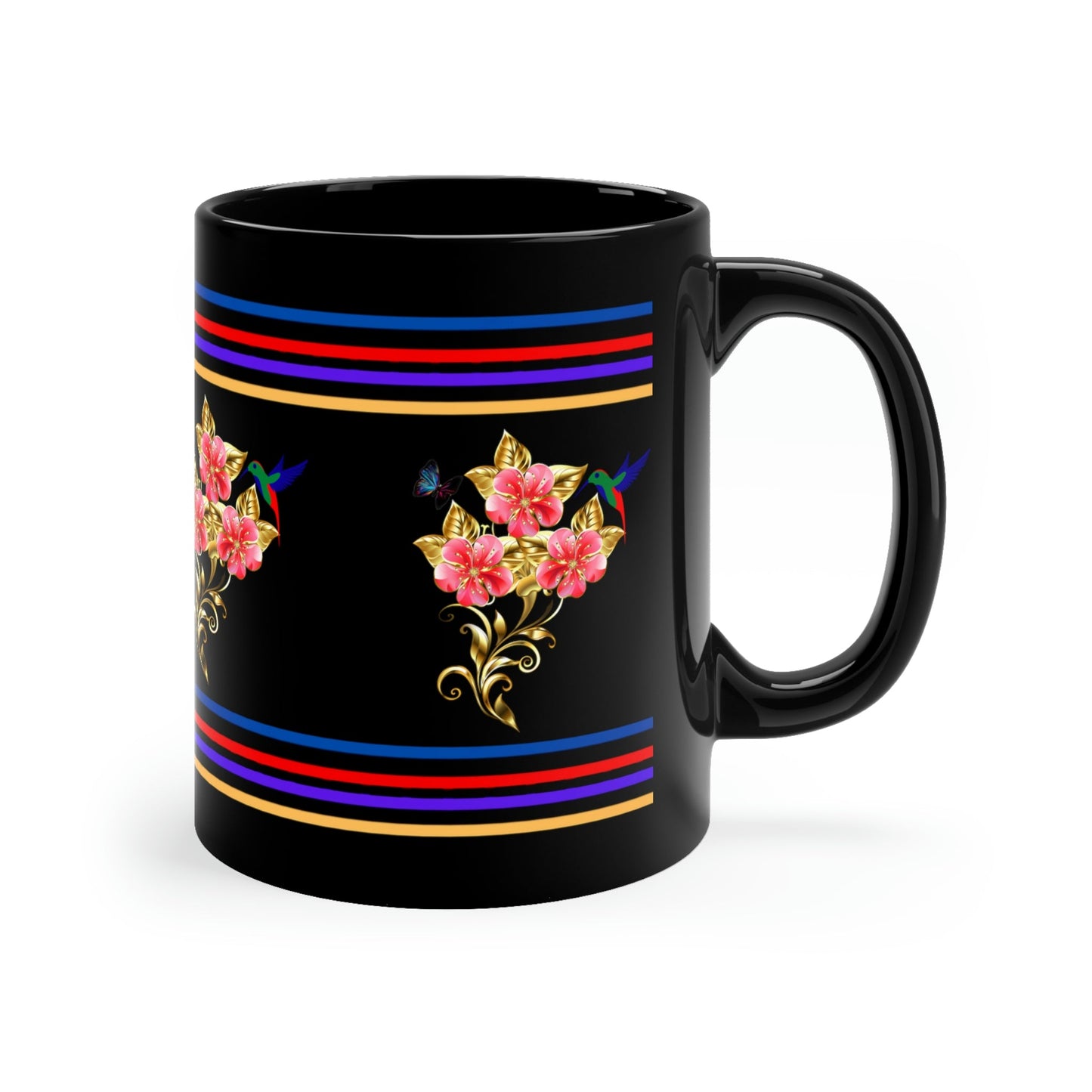 Black Coffee Mug, 11oz - Beluucci.com