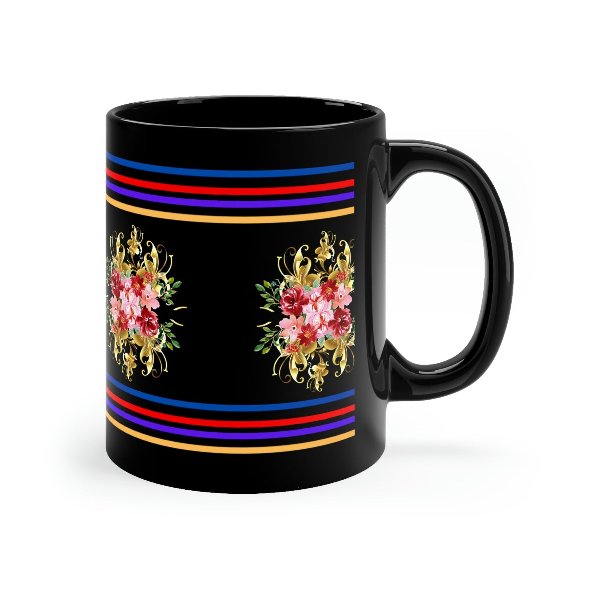 Black Coffee Mug, 11oz - Beluucci.com