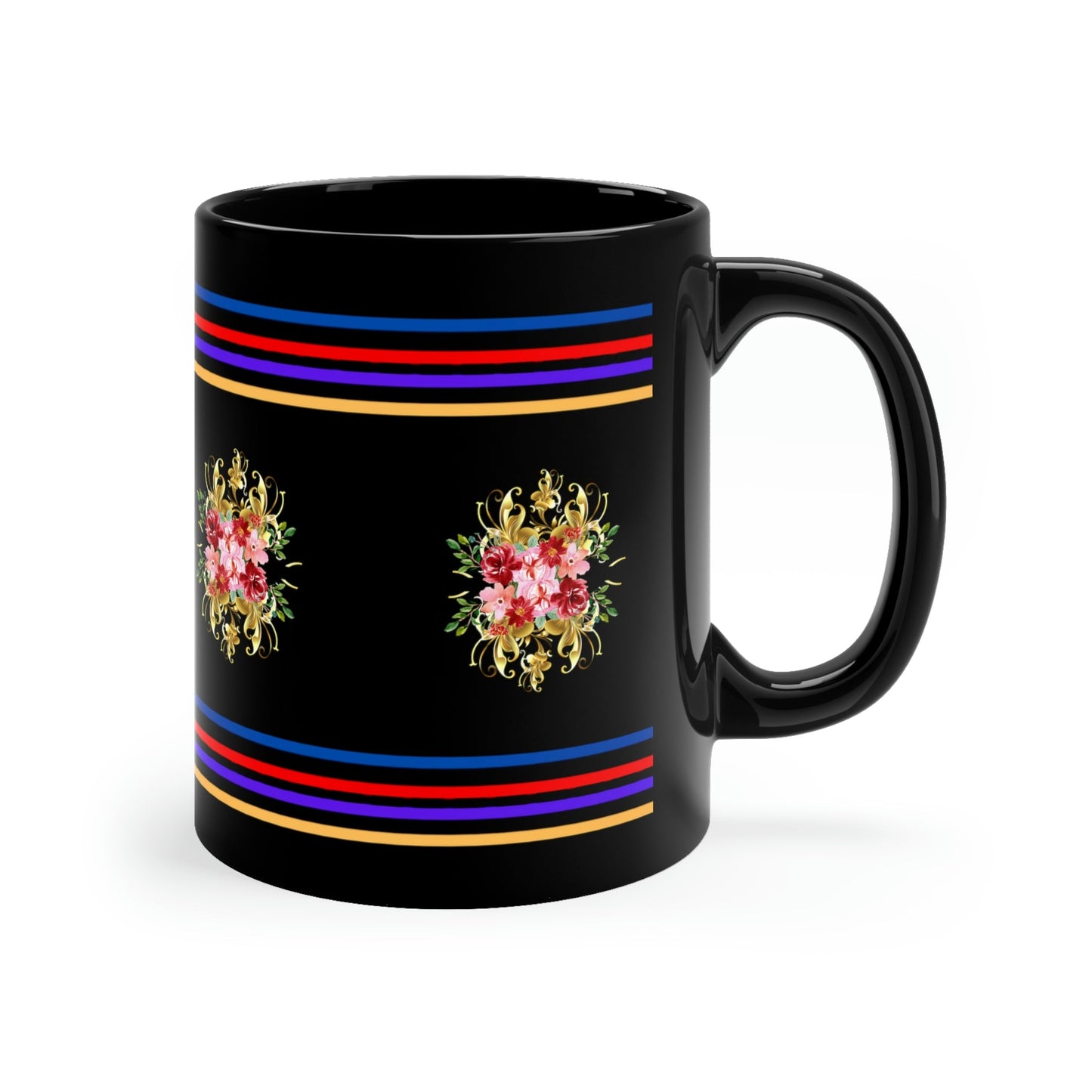 Black Coffee Mug, 11oz - Beluucci.com