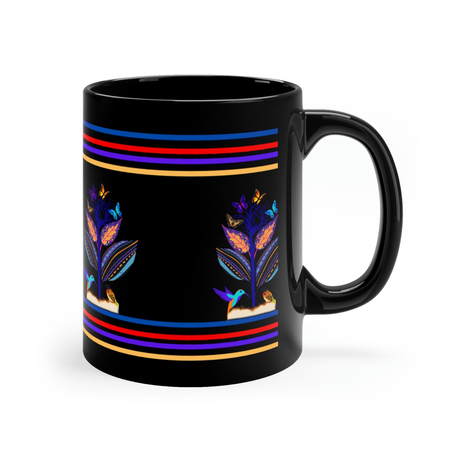 Black Coffee Mug, 11oz - Beluucci.com