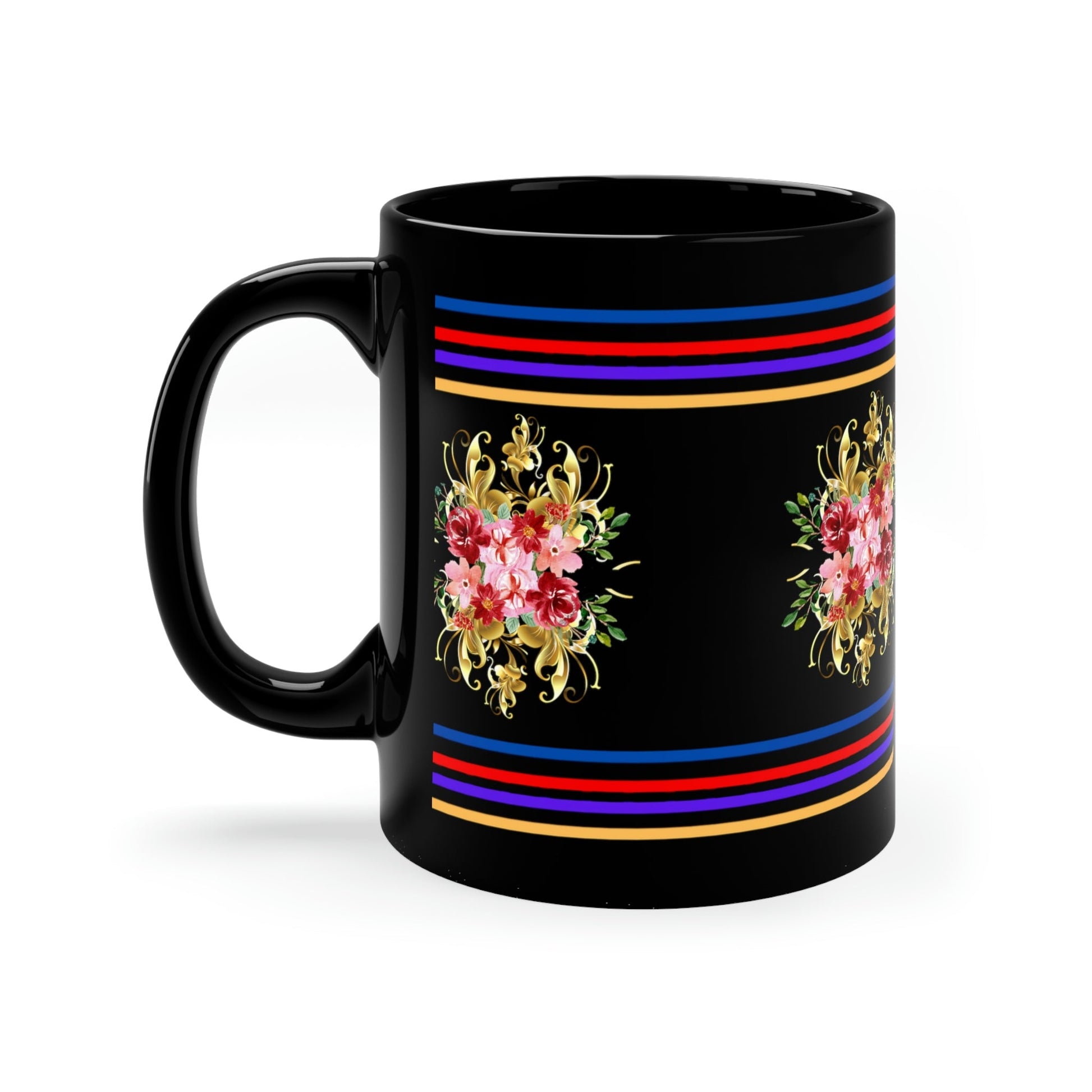 Black Coffee Mug, 11oz - Beluucci.com