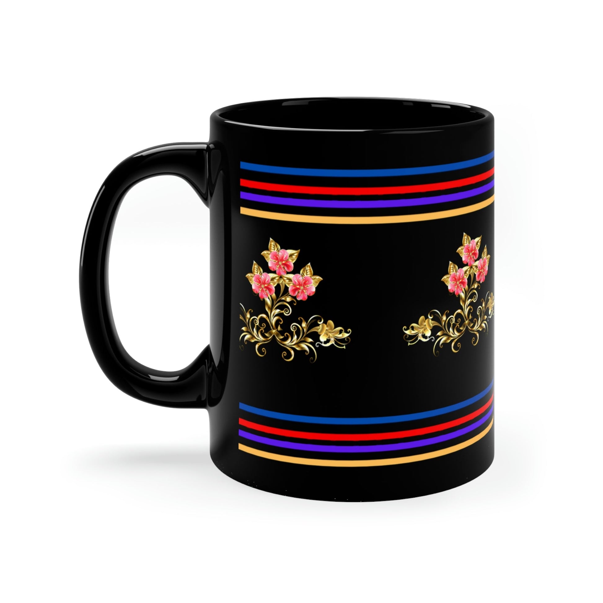 Black Coffee Mug, 11oz - Beluucci.com