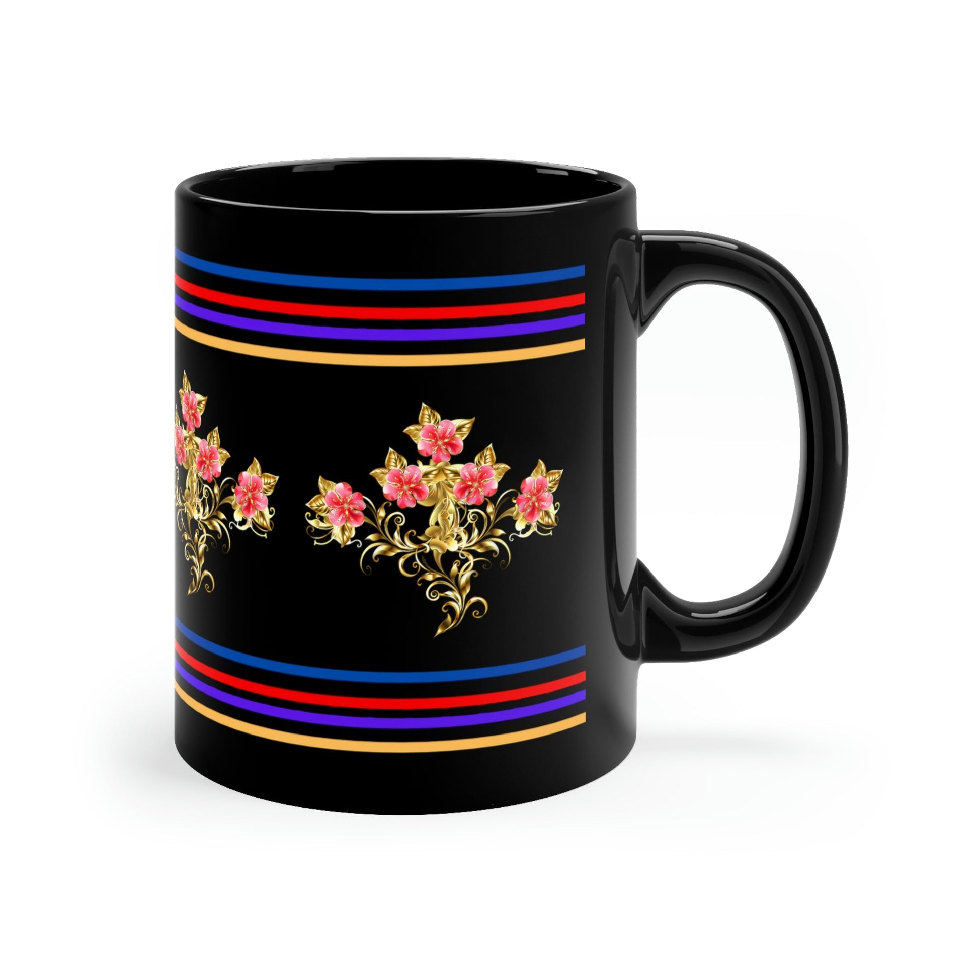 Black Coffee Mug, 11oz - Beluucci.com