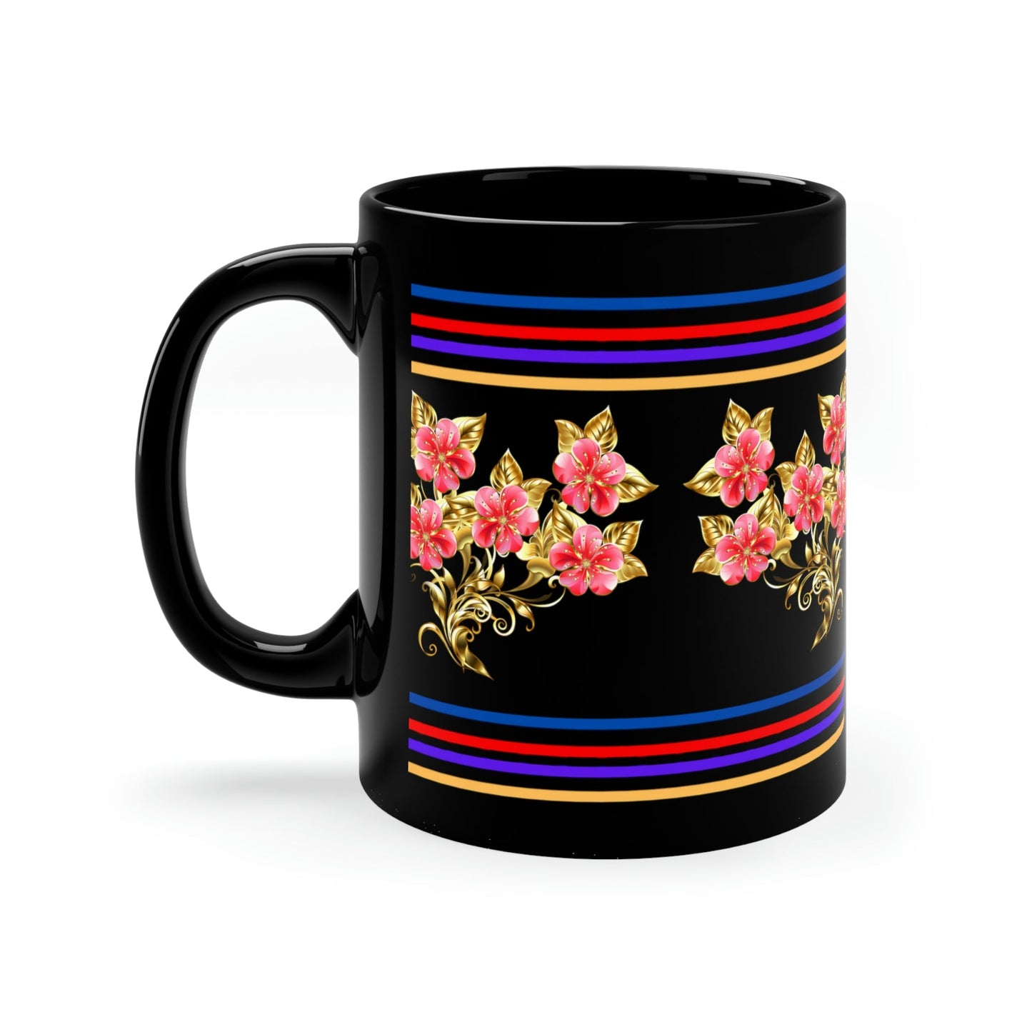 Black Coffee Mug, 11oz - Beluucci.com