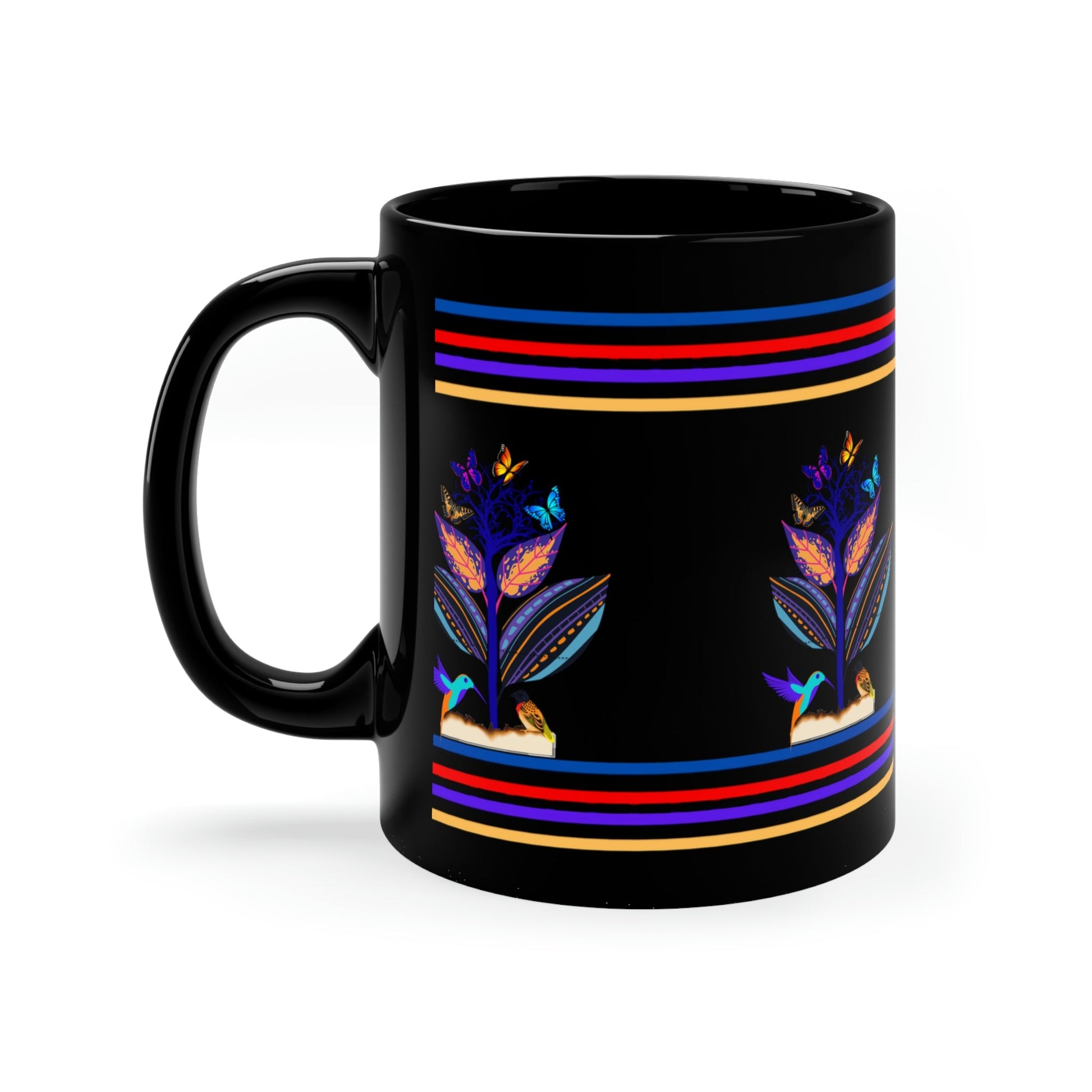 Black Coffee Mug, 11oz - Beluucci.com