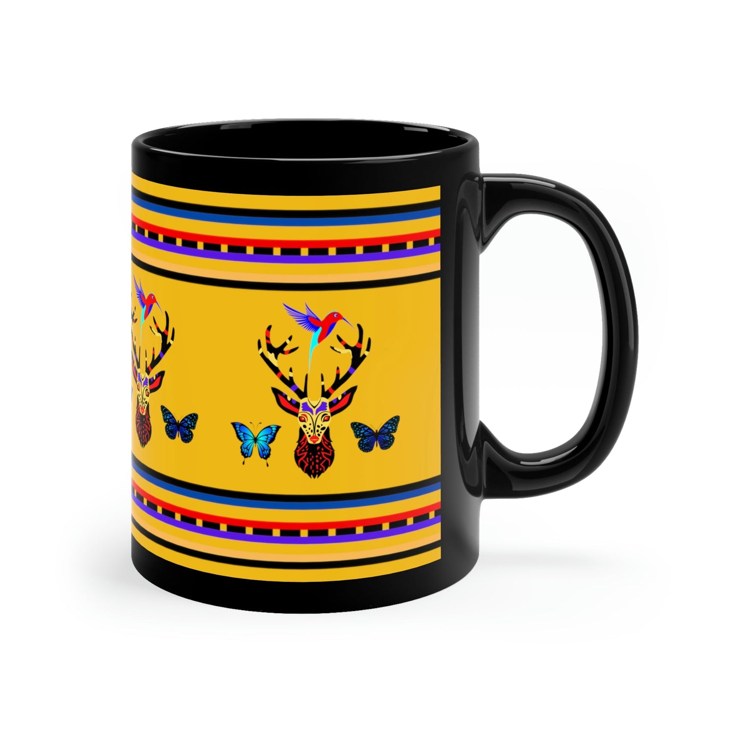 Black Coffee Mug, 11oz - Beluucci.com