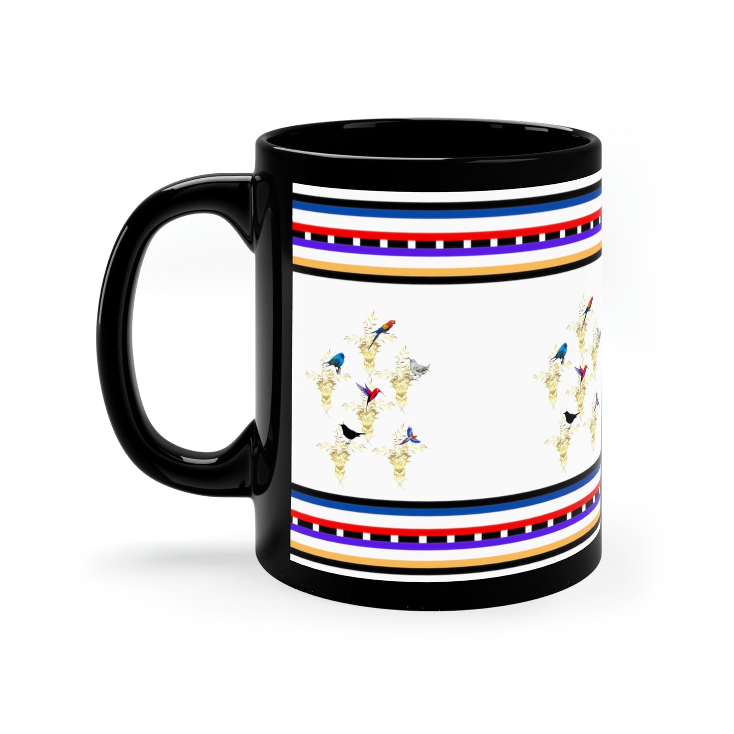 Black Coffee Mug, 11oz - Beluucci.com